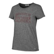 USC Trojans Women's 47 Brand Univ of So Cal Fader Letter Crew T-Shirt